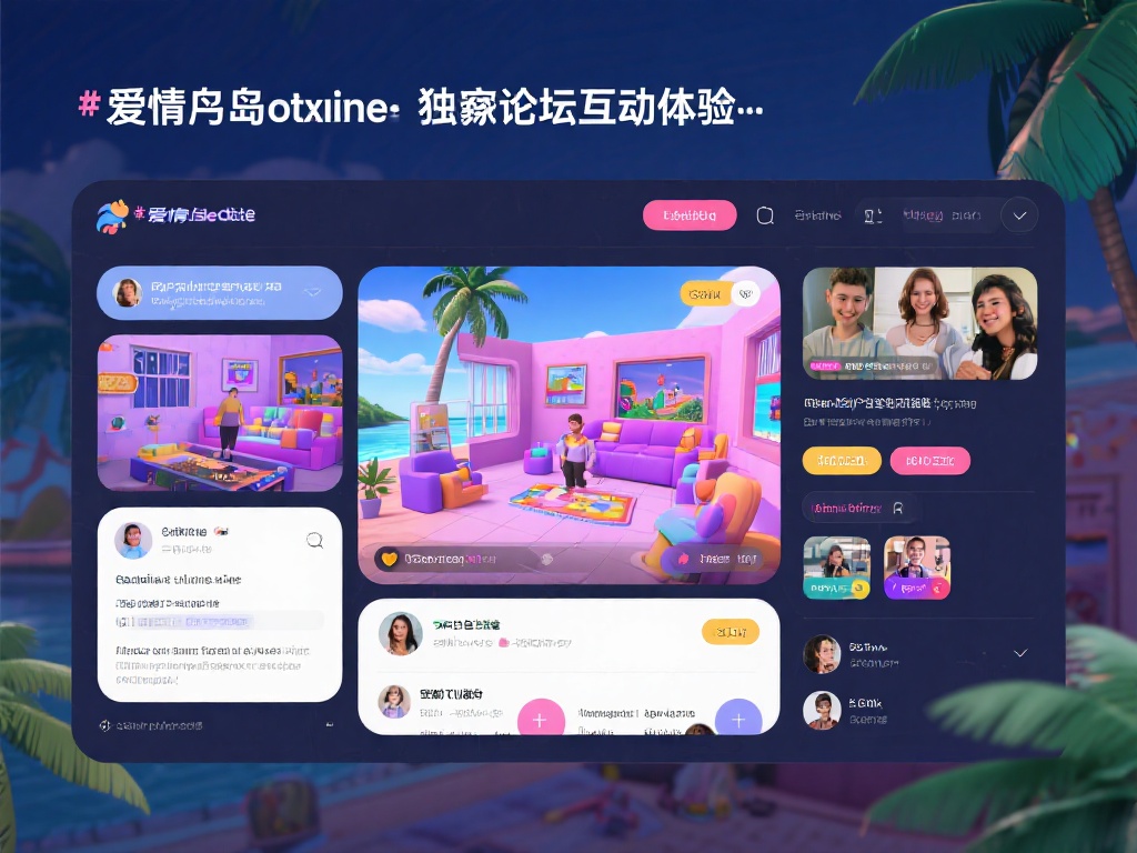 *爱情岛在线独家论坛的核心是其创新的多维