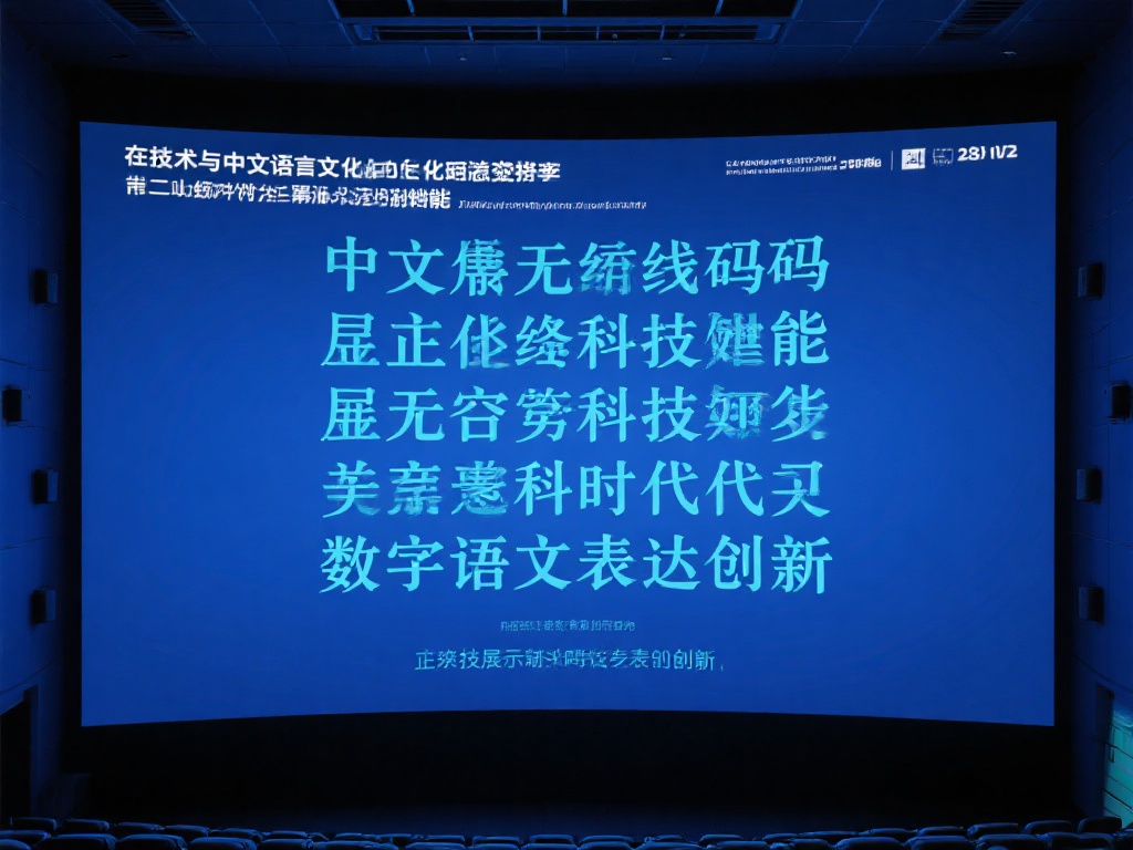 在技术与中文语言文化的交汇中，中文幕无线